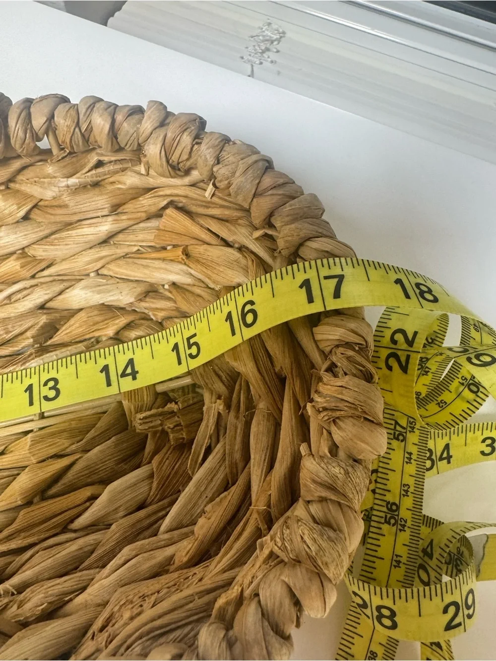 Handwoven Natural Seagrass Tray - Oval Decorative Basket